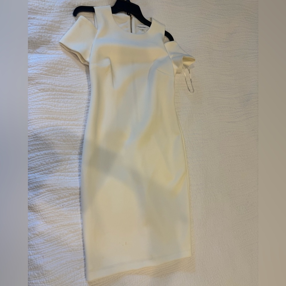 Calvin Klein white dress
